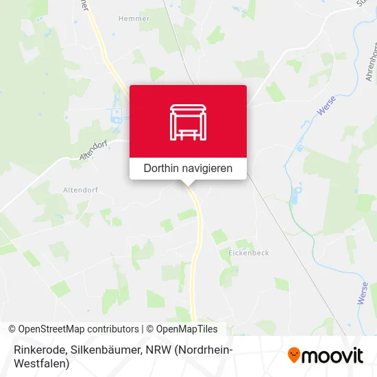 Rinkerode, Silkenbäumer Karte