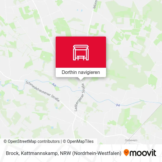 Brock, Kattmannskamp Karte