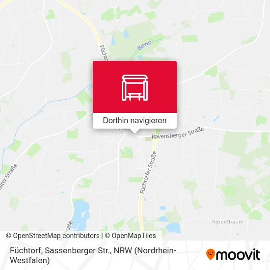 Füchtorf, Sassenberger Str. Karte