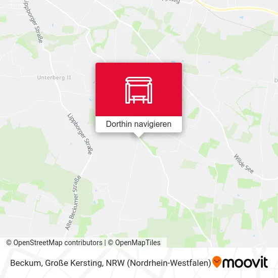 Beckum, Große Kersting Karte