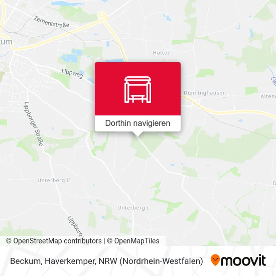 Beckum, Haverkemper Karte