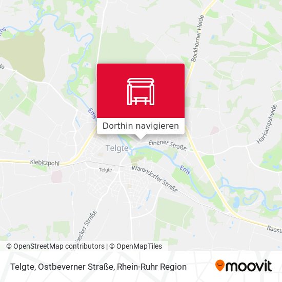 Telgte, Ostbeverner Straße Karte