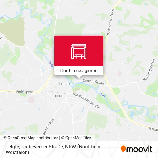 Telgte, Ostbeverner Straße Karte