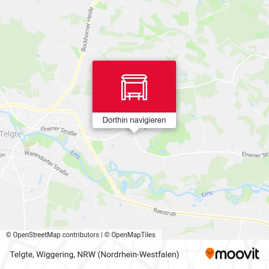 Telgte, Wiggering Karte