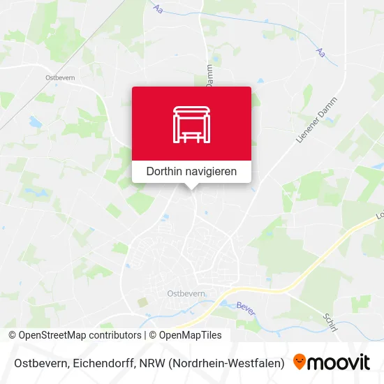 Ostbevern, Eichendorff Karte