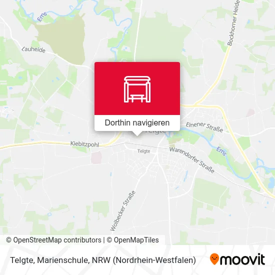 Telgte, Marienschule Karte