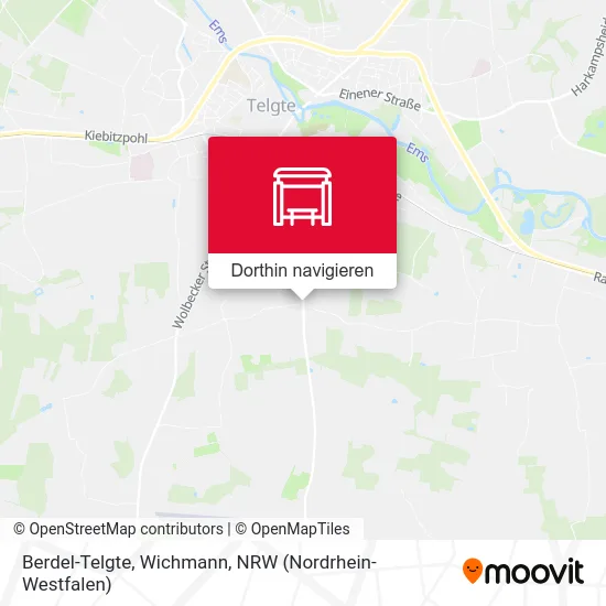 Berdel-Telgte, Wichmann Karte