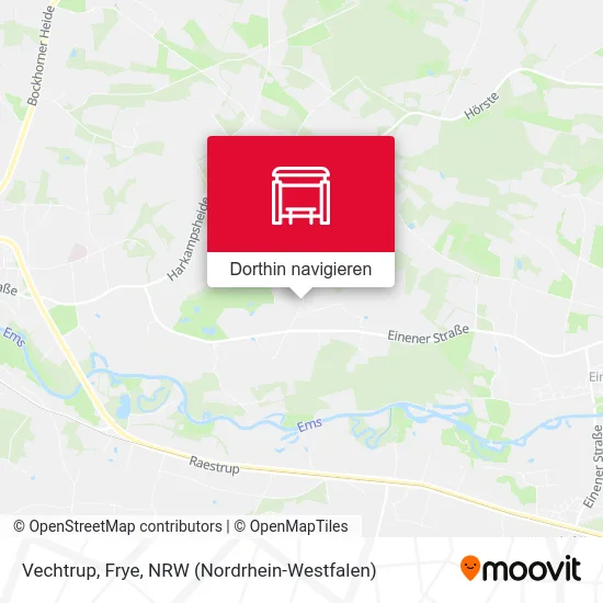 Vechtrup, Frye Karte