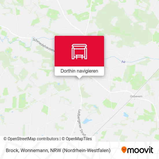 Brock, Wonnemann Karte