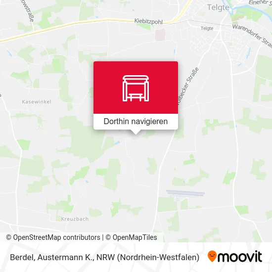 Berdel, Austermann K. Karte