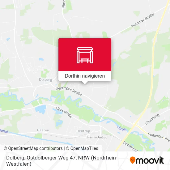 Dolberg, Ostdolberger Weg 47 Karte