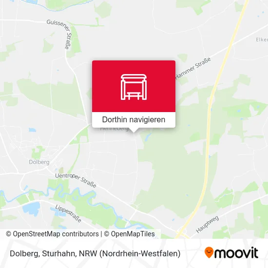 Dolberg, Sturhahn Karte