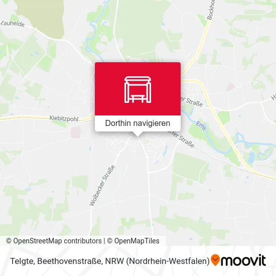 Telgte, Beethovenstraße Karte