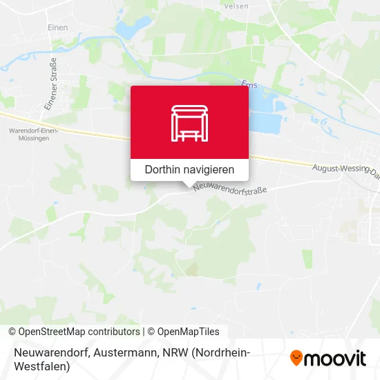 Neuwarendorf, Austermann Karte
