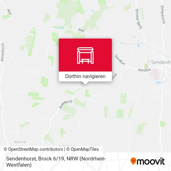 Sendenhorst, Brock 6/19 Karte