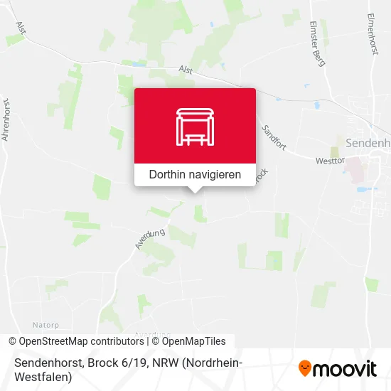 Sendenhorst, Brock 6/19 Karte