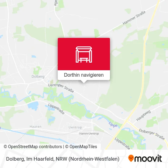 Dolberg, Im Haarfeld Karte