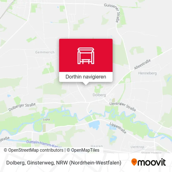 Dolberg, Ginsterweg Karte