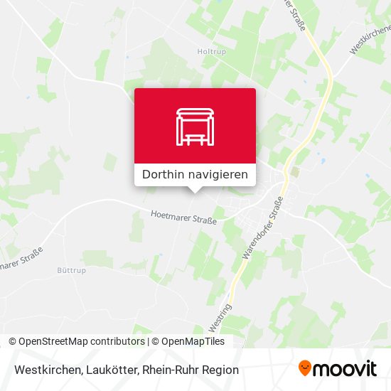 Westkirchen, Laukötter Karte