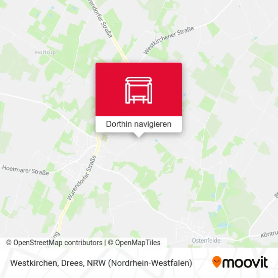 Westkirchen, Drees Karte