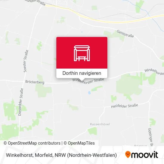 Winkelhorst, Morfeld Karte