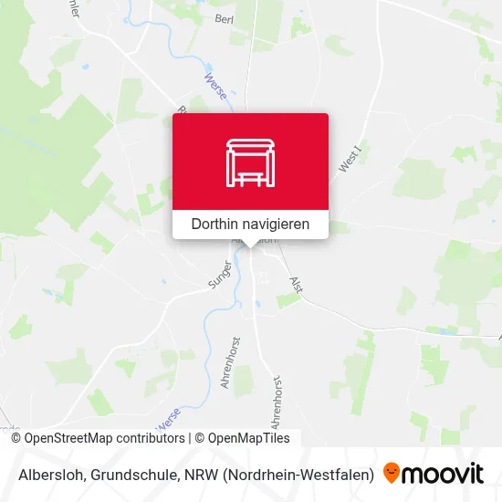 Albersloh, Grundschule Karte