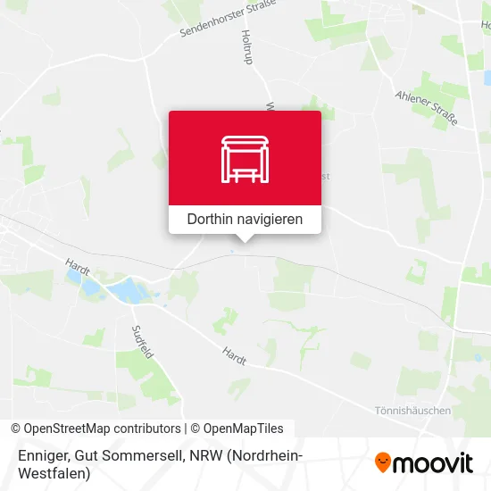 Enniger, Gut Sommersell Karte
