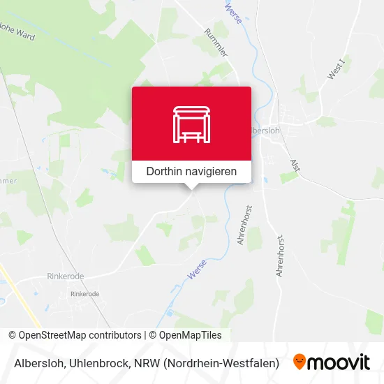 Albersloh, Uhlenbrock Karte