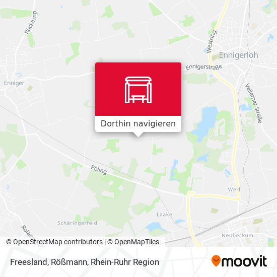 Freesland, Rößmann Karte
