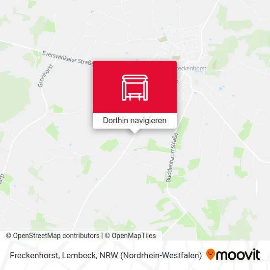 Freckenhorst, Lembeck Karte