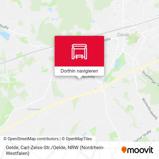 Oelde, Carl-Zeiss-Str./Oelde Karte