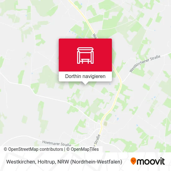 Westkirchen, Holtrup Karte