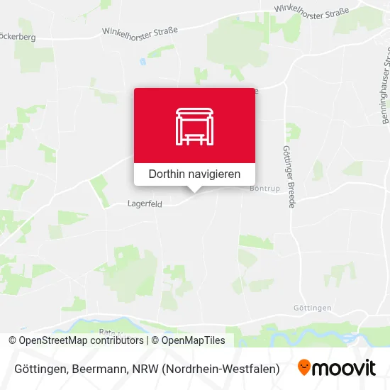 Göttingen, Beermann Karte