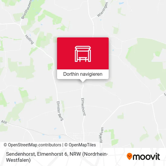 Sendenhorst, Elmenhorst 6 Karte