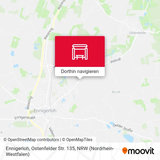 Ennigerloh, Ostenfelder Str. 135 Karte