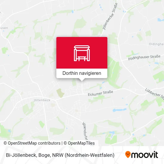 Bi-Jöllenbeck, Boge Karte