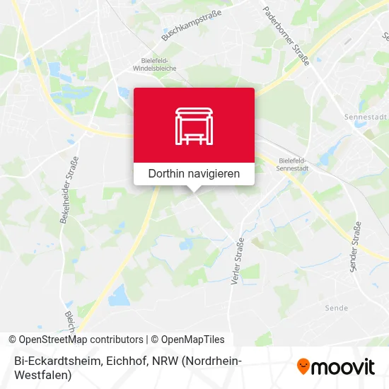 Bi-Eckardtsheim, Eichhof Karte