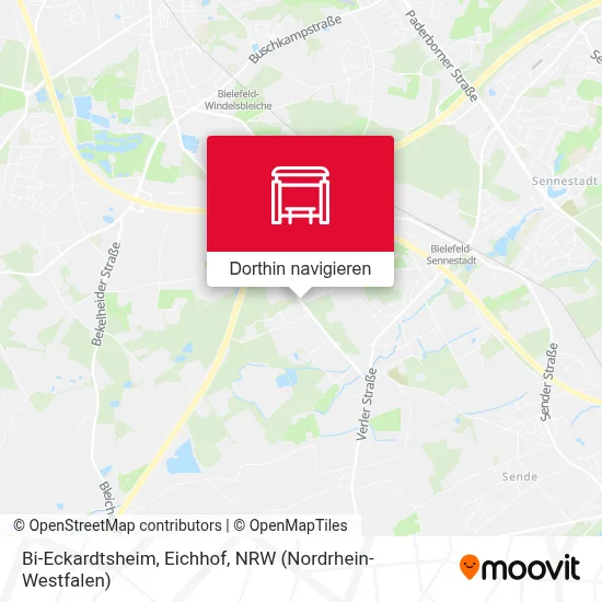 Bi-Eckardtsheim, Eichhof Karte