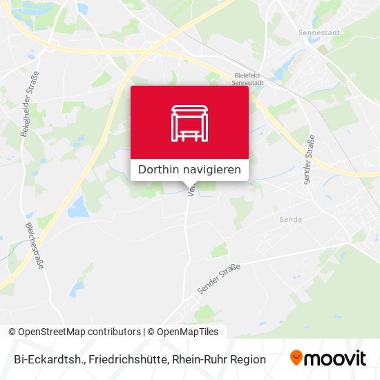 Bi-Eckardtsh., Friedrichshütte Karte