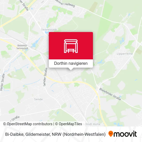 Bi-Dalbke, Gildemeister Karte