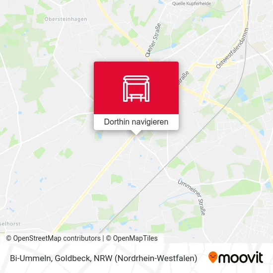 Bi-Ummeln, Goldbeck Karte