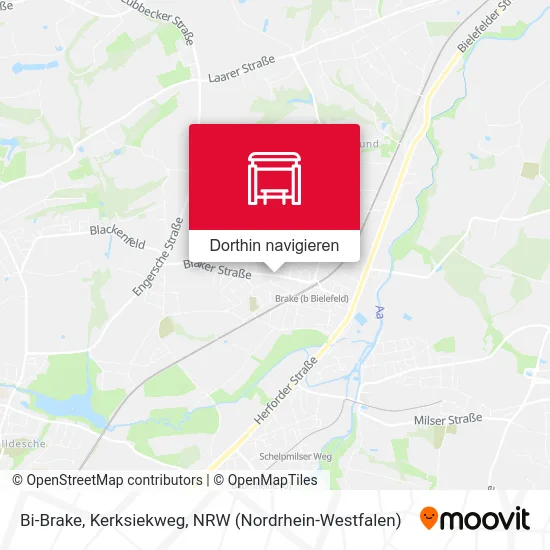 Bi-Brake, Kerksiekweg Karte