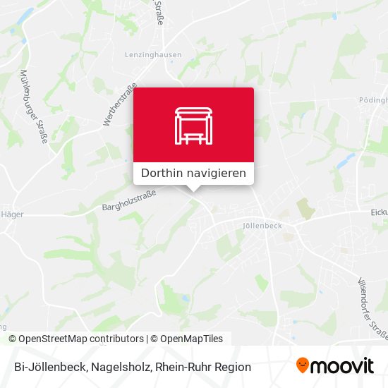 Bi-Jöllenbeck, Nagelsholz Karte