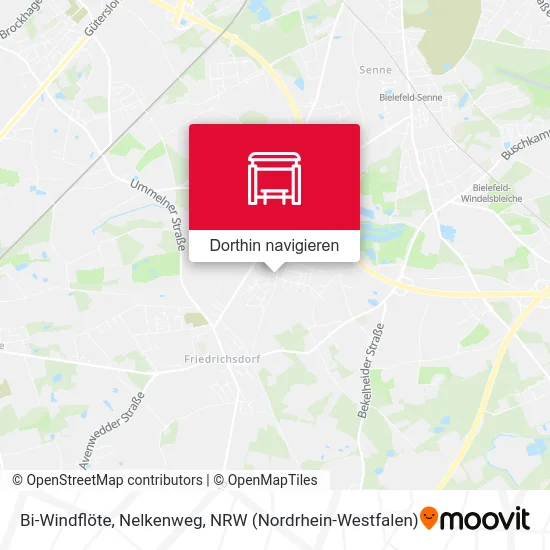 Bi-Windflöte, Nelkenweg Karte