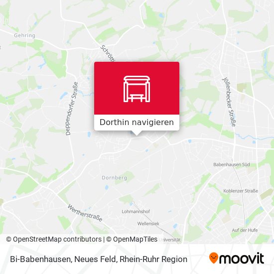 Bi-Babenhausen, Neues Feld Karte