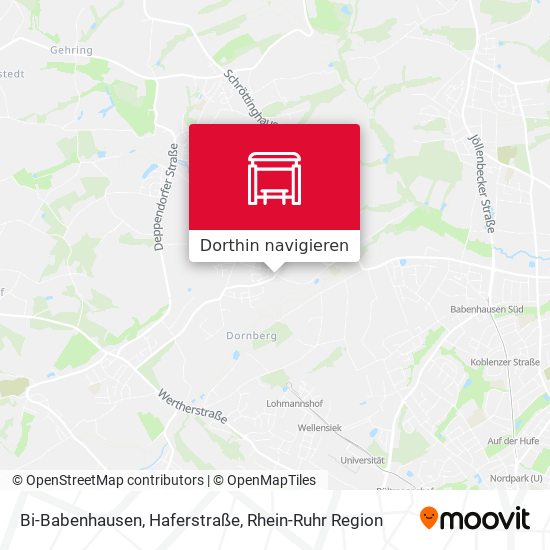 Bi-Babenhausen, Haferstraße Karte