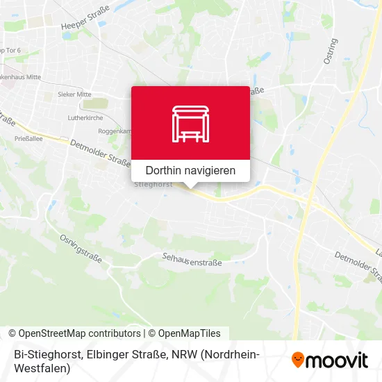 Bi-Stieghorst, Elbinger Straße Karte