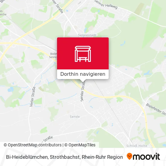 Bi-Heideblümchen, Strothbachst Karte