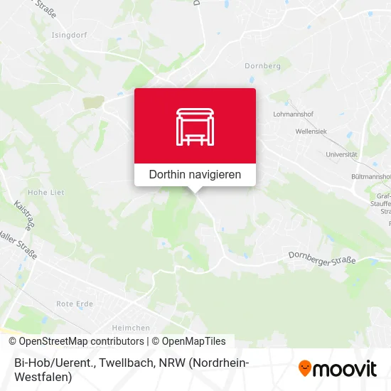 Bi-Hob/Uerent., Twellbach Karte