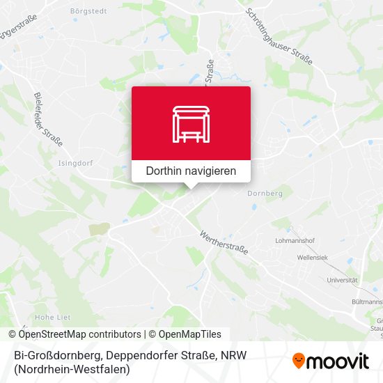 Bi-Großdornberg, Deppendorfer Straße Karte